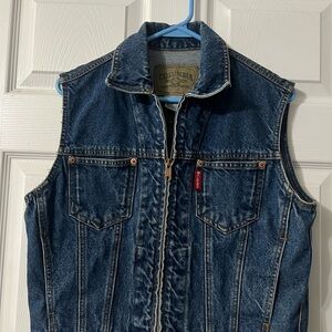 Columbia Blue Denim Vest